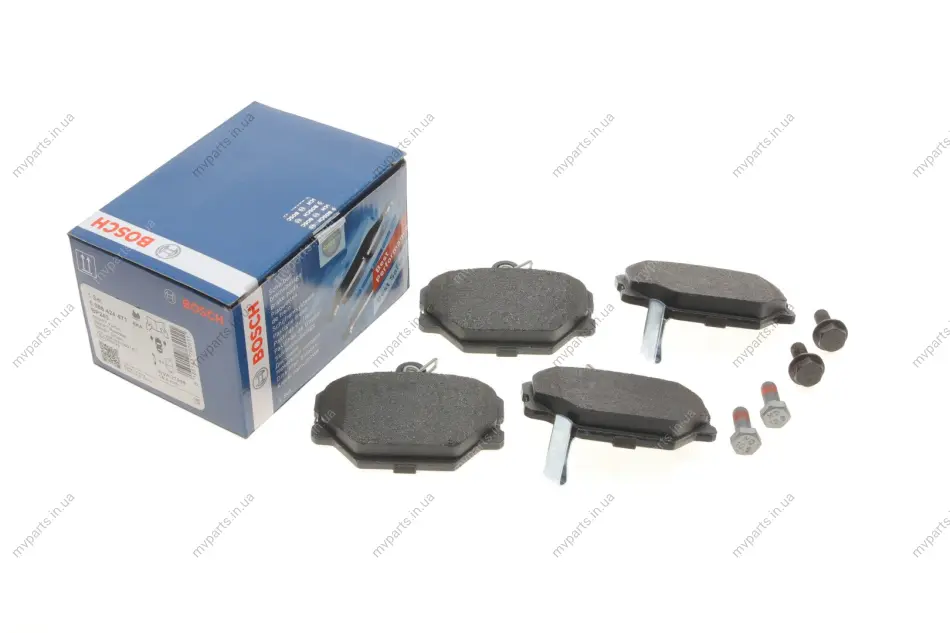 Колодки гальмівні (передні) Smart Fortwo/Cabrio/City-Coupe 98- (Bosch) 0 986 424 471 BOSCH 0-986-424-471 (фото 1)