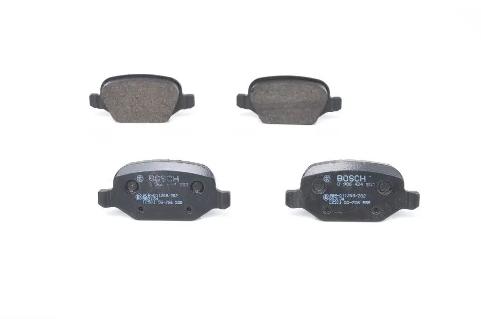 Колодки гальмівні (задні) Alfa Romeo 147/156/Fiat Linea/Lancia Lybra 99- 0 986 424 553 BOSCH 0-986-424-553 (фото 1)