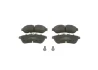 Колодки гальмівні (передні) Citroen C2/С3 03- 0 986 424 635 BOSCH 0-986-424-635 (фото 1)