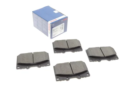 Колодки гальмівні (передні) Toyota Land Cruiser 100 98-07/Prado 02-10/Lexus LX 98-08 0 986 424 640 BOSCH 0-986-424-640