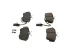 Колодки гальмівні (передні) VW T4 1.9-2.5TDI (Lucas) (з датчиком) 0 986 424 672 BOSCH 0-986-424-672 (фото 2)