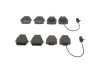 Колодки гальмівні (передні) Audi 100/A6/A8 91-02 (з датчиком) 0 986 424 689 BOSCH 0-986-424-689 (фото 3)