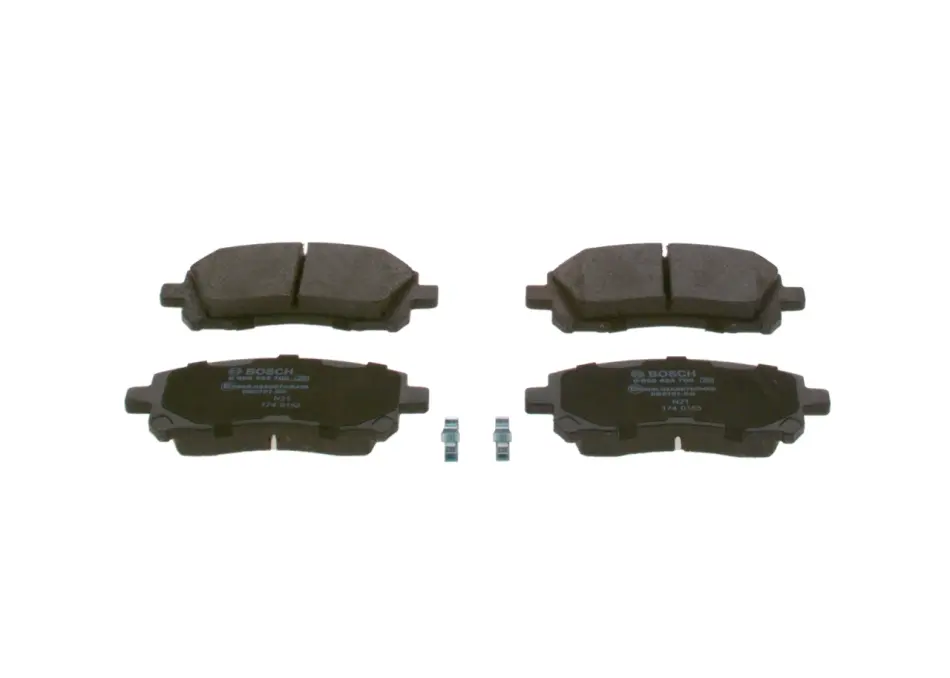 Колодка гальм. диск. SUBARU FORESTER/IMPREZA/LEGACY передн. (вир-во Bosch) BOSCH 0-986-424-700 (фото 1)