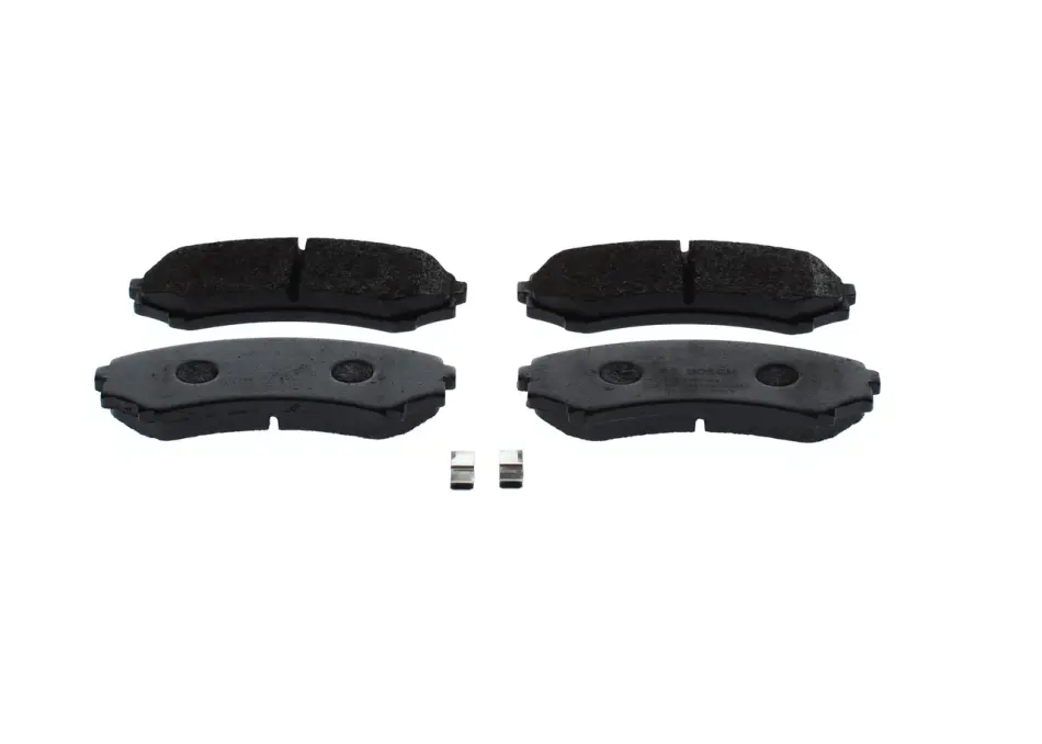 Колодка гальм. диск. MAZDA MPV, MITSUBISHI PAJERO, передн. (вир-во Bosch) BOSCH 0-986-424-709 (фото 1)
