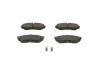 Колодка гальм. MITSUBISHI PAJERO 2.0 00 - передн. (вир-во Bosch) BOSCH 0-986-424-713 (фото 1)