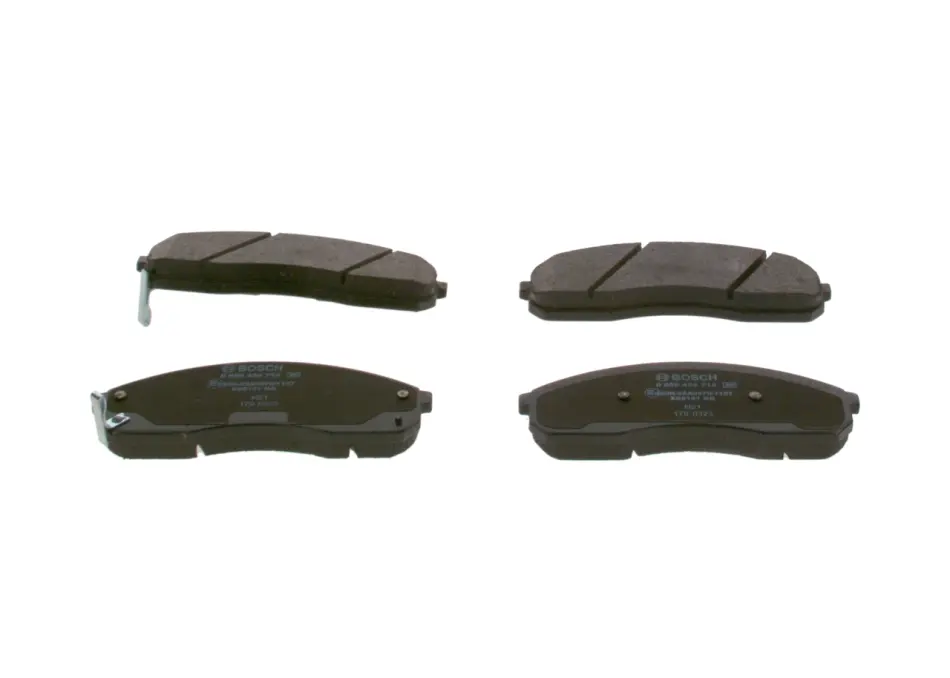 Колодки гальмівні (передні) Kia Carnival -06/K2500/Pregio 2.5-2.9 97- 0 986 424 714 BOSCH 0-986-424-714 (фото 1)