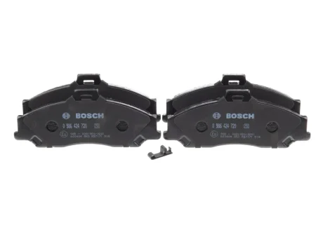 Колодки гальмівні (передні) Ford Ranger 99-12/Mazda B-serie 99-06/BT-50 06- 0 986 424 720 BOSCH 0-986-424-720