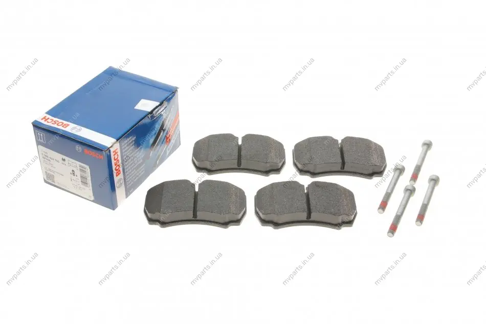 Колодки гальмівні (задні) Iveco Daily III-VI 99- (Brembo) 0 986 424 750 BOSCH 0-986-424-750 (фото 1)