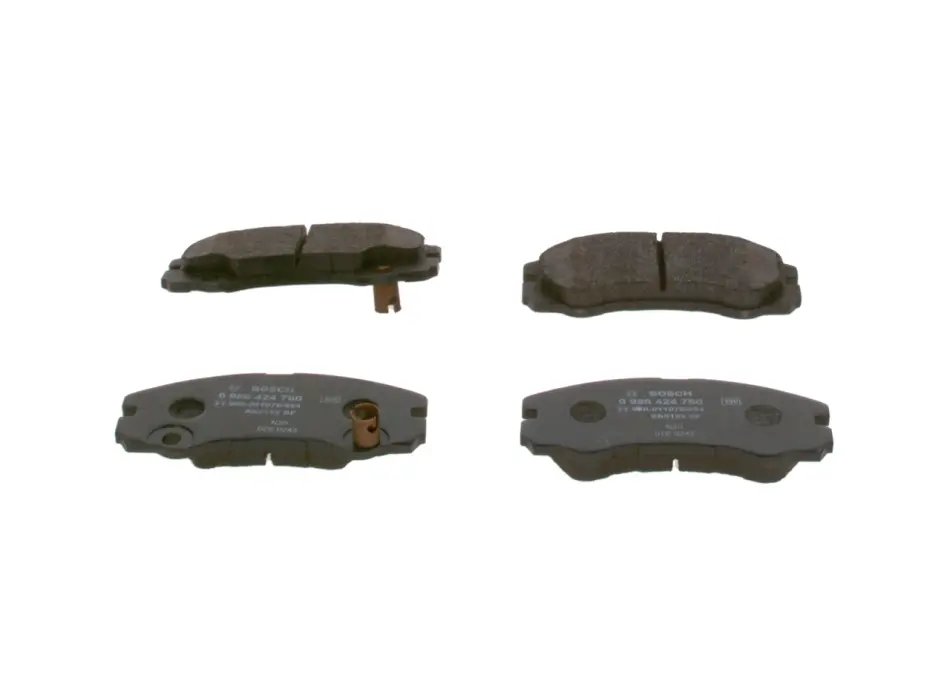 Колодки гальмівні (передні) Opel Frontera 98-04 (Akebono) 0 986 424 760 BOSCH 0-986-424-760 (фото 1)