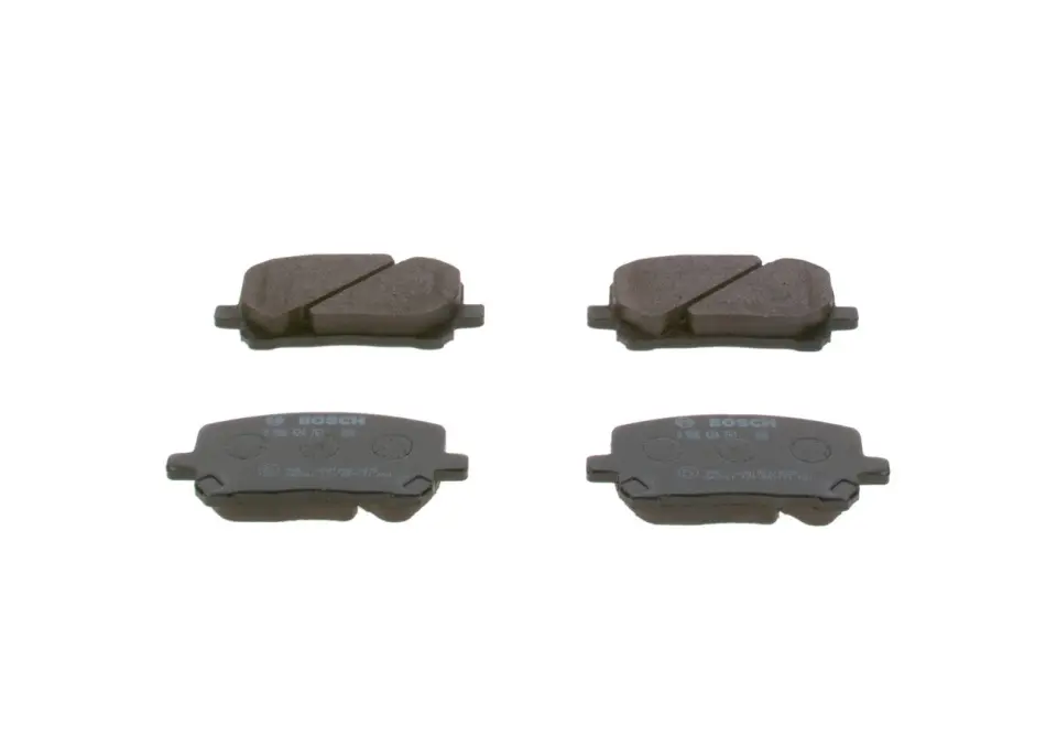 Колодки гальмівні (передні) Toyota Avensis/Corolla 01-10 (Akebono) 0 986 424 761 BOSCH 0-986-424-761 (фото 1)