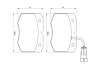 Колодки гальмівні (передні) Iveco Daily II 97-99 (+датчики) 0 986 424 768 BOSCH 0-986-424-768 (фото 5)