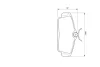 Колодки гальмівні (передні) Nissan Almera 00-06/Primera 96-02 0 986 424 781 BOSCH 0-986-424-781 (фото 5)