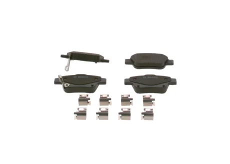 Колодки гальмівні (задні) Toyota Avensis/Corolla 1.6-2.4i 03-09 0 986 424 798 BOSCH 0-986-424-798