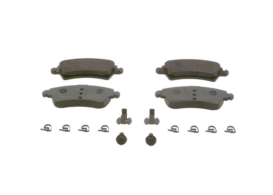 Колодки гальмівні (передні) Citroen Xsara 98-04/Peugeot 206 99- 0 986 424 801 BOSCH 0-986-424-801 (фото 1)