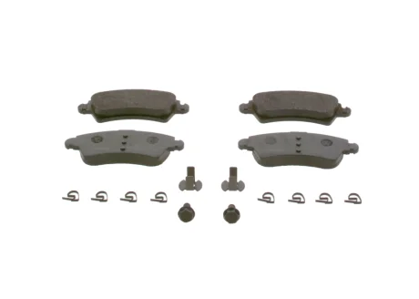 Колодки гальмівні (передні) Citroen Xsara 98-04/Peugeot 206 99- 0 986 424 801 BOSCH 0-986-424-801