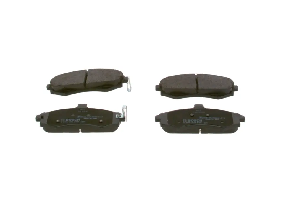 Колодки гальмівні (передні) Hyundai Elantra 00-06/Matrix 01-10/Kia Cerato 04-09 0 986 424 810 BOSCH 0-986-424-810 (фото 1)