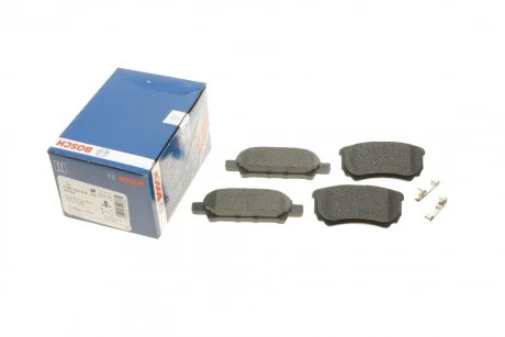 Колодки гальмівні (задні) Mitsubishi Outlander/Lancer 1.3-2.4 01- (Akebono) 0 986 424 814 BOSCH 0-986-424-814