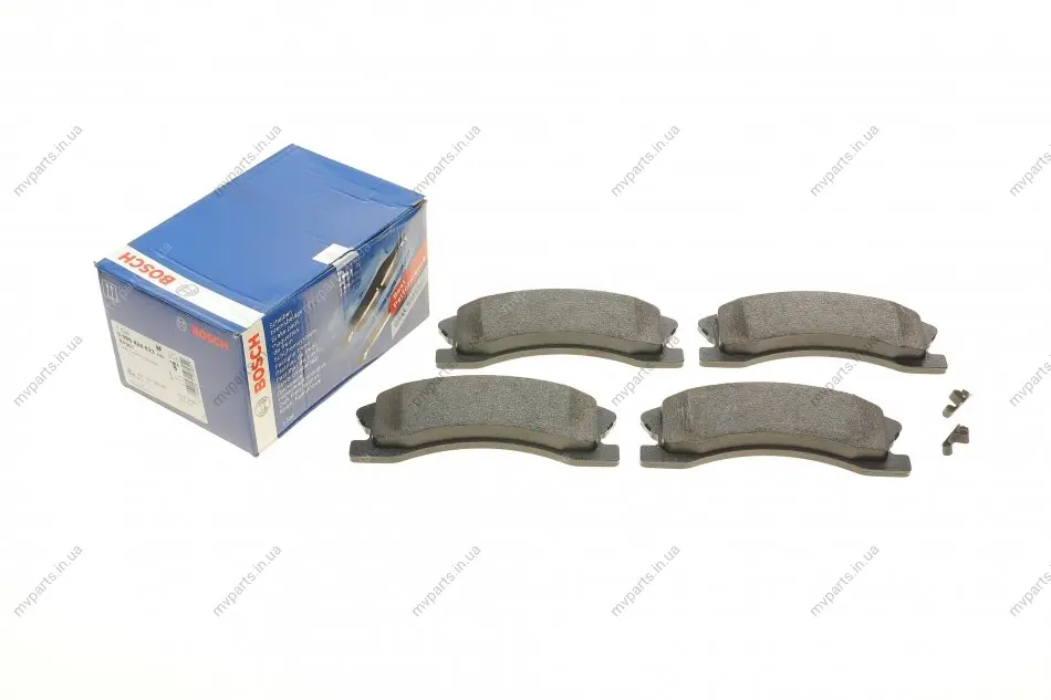 Колодки гальмівні (передні) Jeep Grand Cherokee II 99-05 0 986 424 823 BOSCH 0-986-424-823 (фото 1)