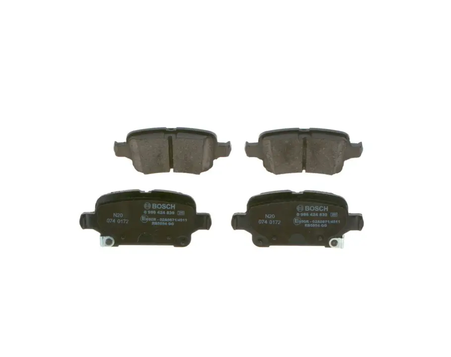 Колодки гальмівні (задні) Chevrolet Volt/Opel Astra K 15- 0 986 424 839 BOSCH 0-986-424-839 (фото 1)