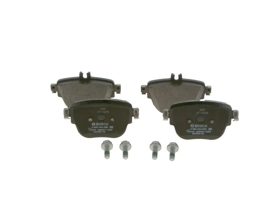 Колодки гальмівні (задні) MB E-class (W213/S213) 16- 0 986 424 859 BOSCH 0-986-424-859 (фото 1)