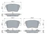 Колодки гальмівні (задні) Hyundai i30 16-/Kia Ceed 18- 0 986 424 864 BOSCH 0-986-424-864 (фото 5)