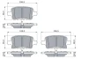 Колодки гальмівні (задні) Opel Insignia B 17- 0 986 424 870 BOSCH 0-986-424-870 (фото 7)
