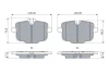 Колодки гальмівні (задні) BMW 5 (G30/G31)/7 (G11/G12)/X5 (G05)/X6 (G06) 17- 0 986 424 922 BOSCH 0-986-424-922 (фото 5)