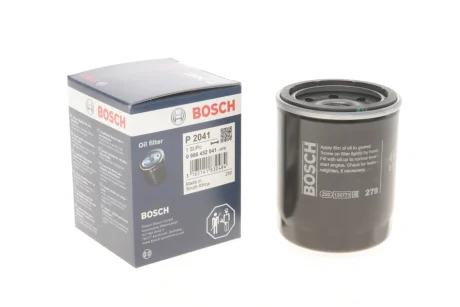 Фільтр масляний Mazda 626 II-V 1.8-2.0/Smart Forfour 0 986 452 041 BOSCH 0-986-452-041