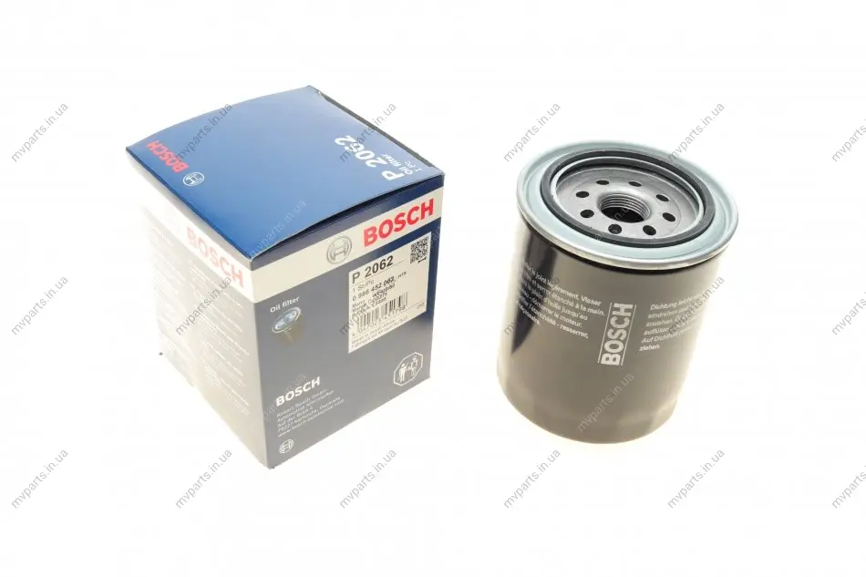 Фільтр масляний Ford Ranger/Mazda B-Serie/Toyota Avensis/Hiace/Hilux/Land Cruiser 2.0D-4.2D 81-07 0 986 452 062 BOSCH 0-986-452-062 (фото 1)