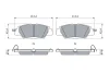 Колодки гальмівні (задні) Mazda CX5 11- 0 986 460 006 BOSCH 0-986-460-006 (фото 5)