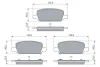 Колодки гальмівні (задні) Tesla Model 3 17-/Model Y 19- 0 986 460 086 BOSCH 0-986-460-086 (фото 5)