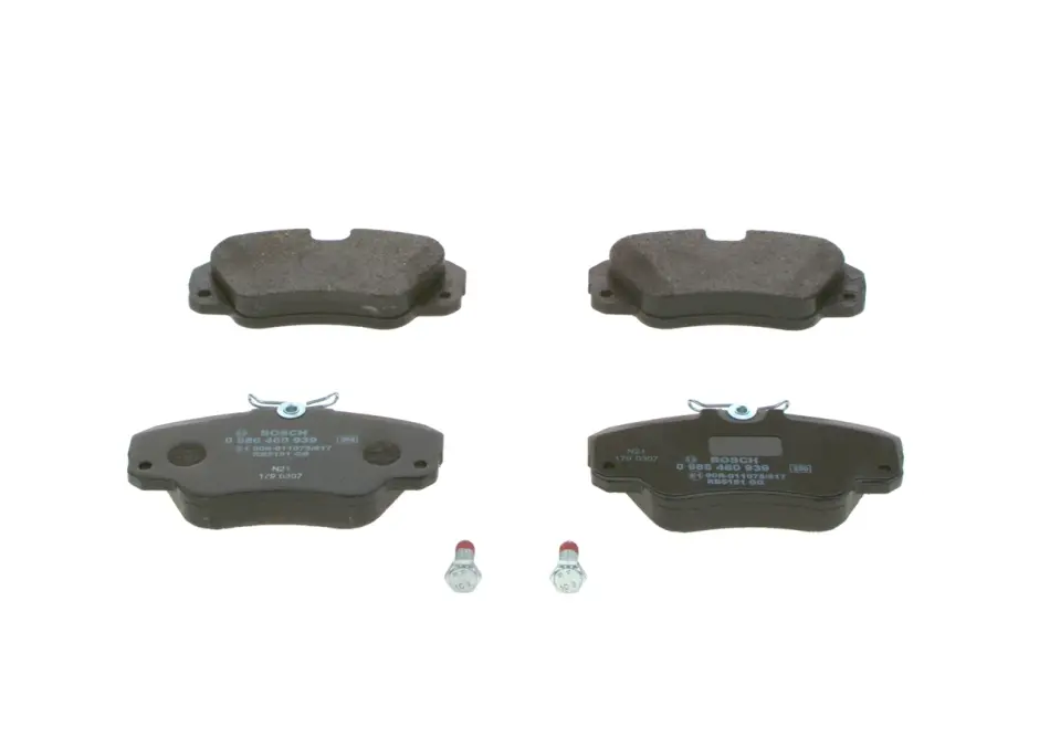 Колодка гальм. диск. OPEL OMEGA B передн. (вир-во Bosch) BOSCH 0-986-460-939 (фото 1)