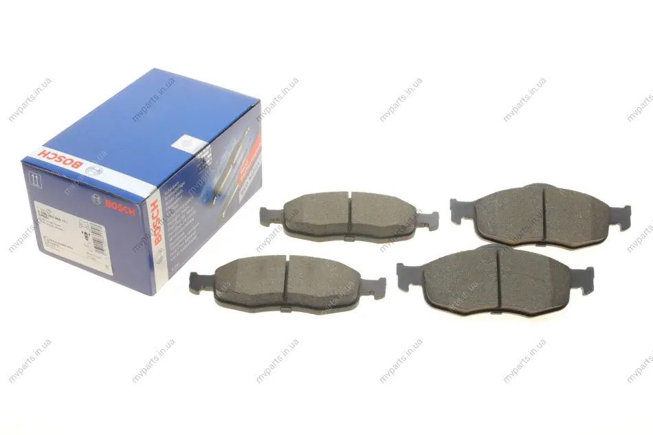 Колодки гальмівні (передні) Ford Mondeo I/II 93-00/Scorpio I/II 85-98 0 986 460 969 BOSCH 0-986-460-969 (фото 1)