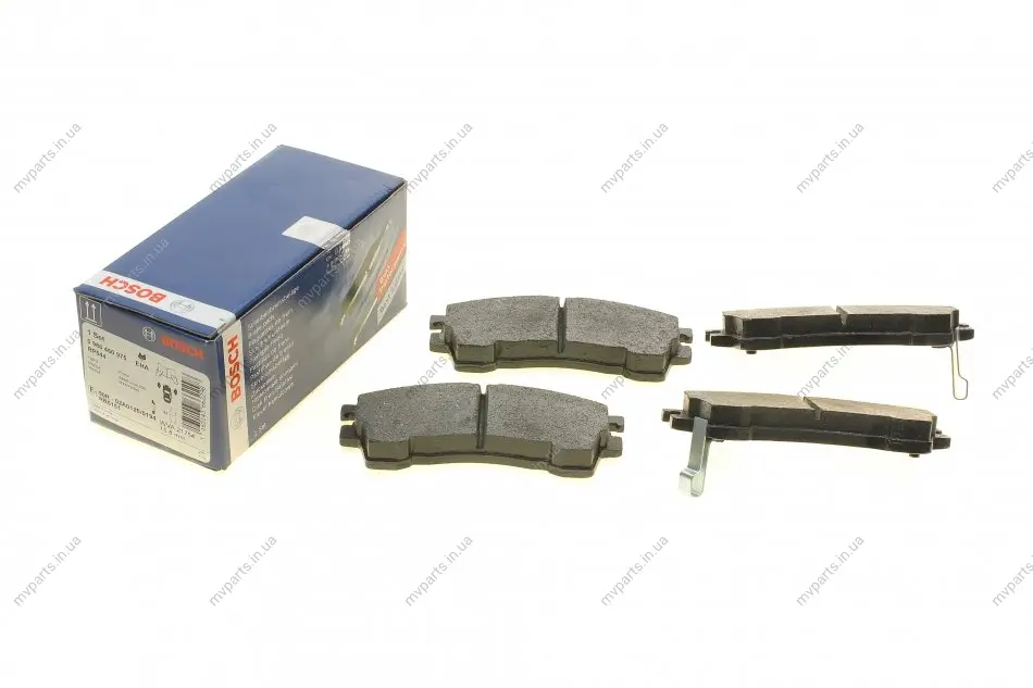 Колодки гальмівні (передні) Mazda 626 IV/V 91-02/MX-6 92-97/Ford USA Probe 93-98 0 986 460 975 BOSCH 0-986-460-975 (фото 1)