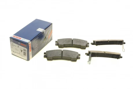 Колодки гальмівні (передні) Mazda 626 IV/V 91-02/MX-6 92-97/Ford USA Probe 93-98 0 986 460 975 BOSCH 0-986-460-975