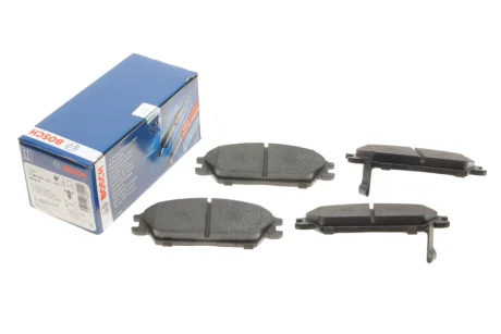 Колодки гальмівні (передні) Hyundai Accent I/II 94-05/Getz 02-10/Elantra 90-00/Pony 85-95 0 986 461 127 BOSCH 0-986-461-127