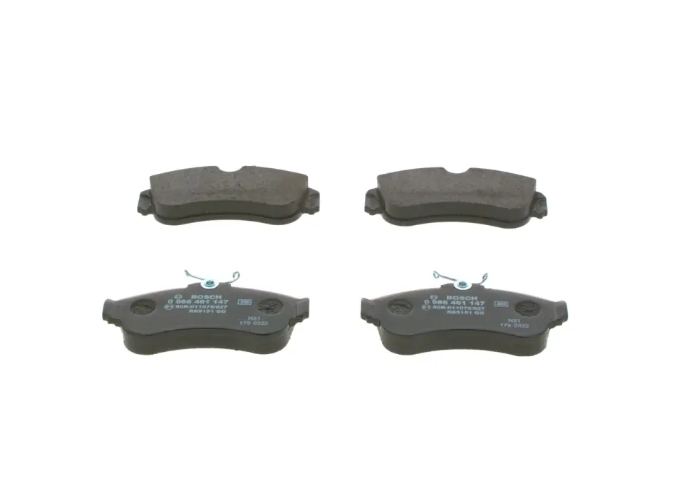Колодка гальм. диск. NISSAN ALMERA передн. (вир-во Bosch) BOSCH 0-986-461-147 (фото 1)
