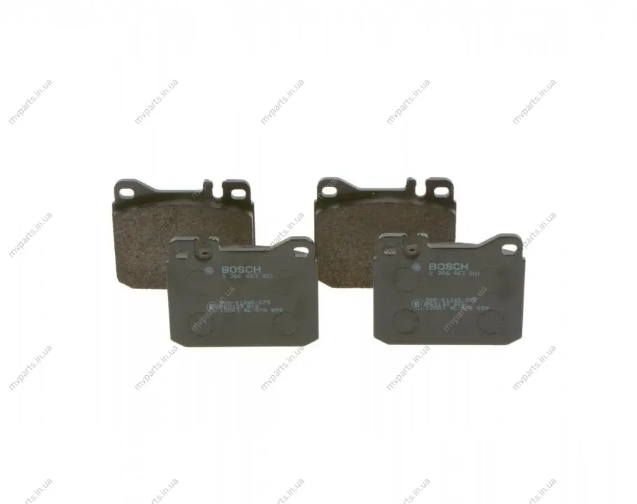 Колодки гальмівні (передні) MB S-class (W116)/123 (S123)/SL (R107/C107) 71-85 0 986 463 921 BOSCH 0-986-463-921 (фото 1)