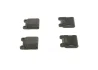 Колодка гальм. диск. AUDI, BMW, FORD, MB, OPEL, PORSCHE, VW, VOLVO задн. (вир-во Bosch) BOSCH 0-986-466-302 (фото 3)