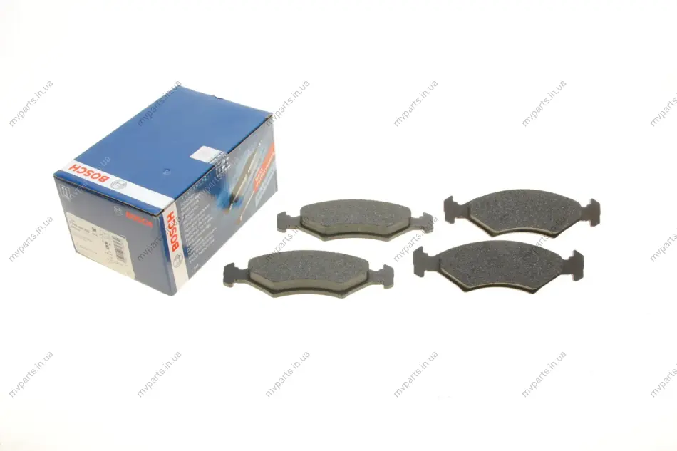 Колодки гальмівні (передні) Ford Escort/Fiesta/Sierra 80-02 0 986 466 402 BOSCH 0-986-466-402 (фото 1)
