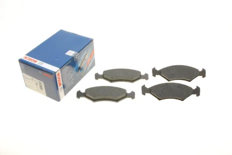 Колодки гальмівні (передні) Ford Escort/Fiesta/Sierra 80-02 0 986 466 402 BOSCH 0-986-466-402