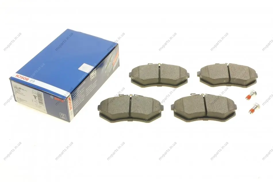 Колодки гальмівні (передні) Audi 80/90/100/200 77-96/VW Corrado 88-95 0 986 466 700 BOSCH 0-986-466-700 (фото 1)