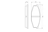 Колодки гальмівні (передні) Nissan Patrol 79-97 0 986 468 630 BOSCH 0-986-468-630 (фото 5)