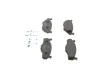 Колодки гальмівні (передні) Seat Cordoba/Ibiza II/VW Golf/Jetta II /Passat 73-02 0 986 468 871 BOSCH 0-986-468-871 (фото 2)