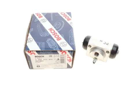 Циліндр гальмівний (задній) Ford Fiesta 95-03 (d=19,05mm) 0 986 475 905 BOSCH 0-986-475-905