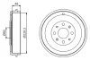 Барабан гальмівний (задній) Fiat Punto/Opel Corsa 05- (228,3х48) d=60mm 0 986 477 208 BOSCH 0-986-477-208 (фото 1)