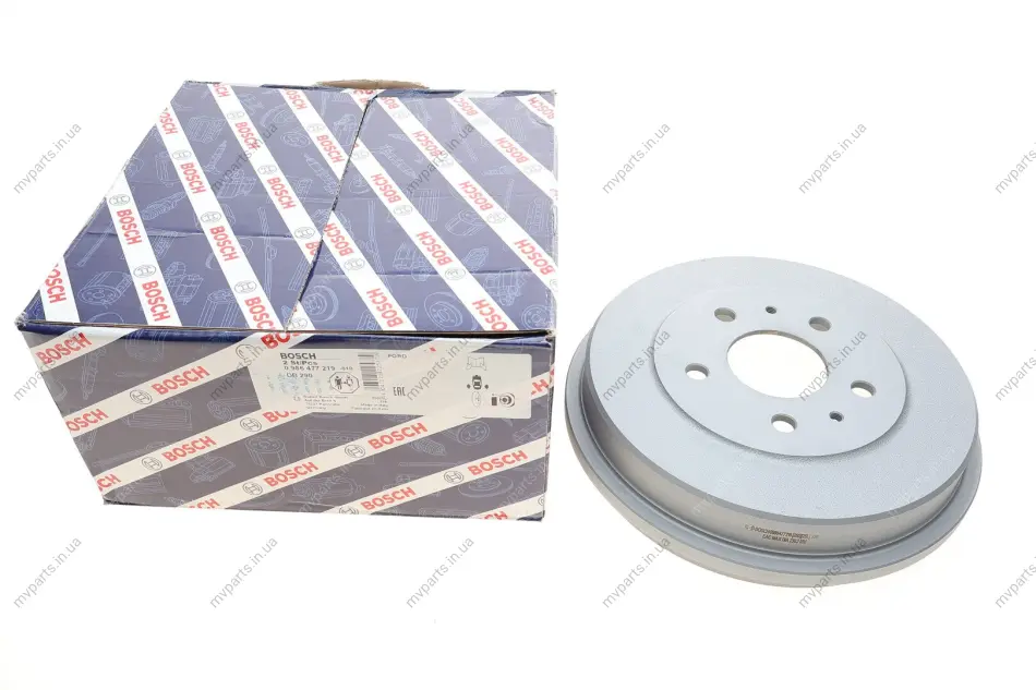 Барабан гальмівний (задній) Ford Focus II 04-12 0 986 477 219 BOSCH 0-986-477-219 (фото 1)