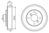 Барабан гальмівний (задній) Ford Fiesta VI 08- (200x40) 0 986 477 240 BOSCH 0-986-477-240 (фото 1)