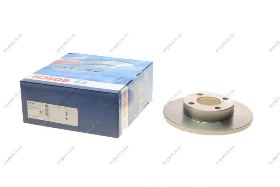 Диск гальмівний (передній) Audi 80/90/100 76-91 (256x13) (повний) 0 986 478 016 BOSCH 0-986-478-016 (фото 1)