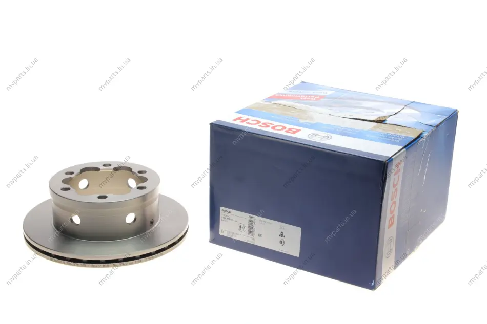 Диск гальмівний (задній) MB Sprinter 408-416/VW LT 46 96- (284.8x22) 0 986 478 555 BOSCH 0-986-478-555 (фото 1)